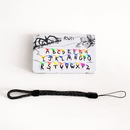 Tarjeta Musical Stranger Things con Luces LED